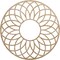 Ekena Millwork Cannes Wood Fretwork Pierced Ceiling Medallion, Red Oak, 36"OD x 12 1/4"ID x 1/4"T CMWP36X36X0250CNRO - alternate 1